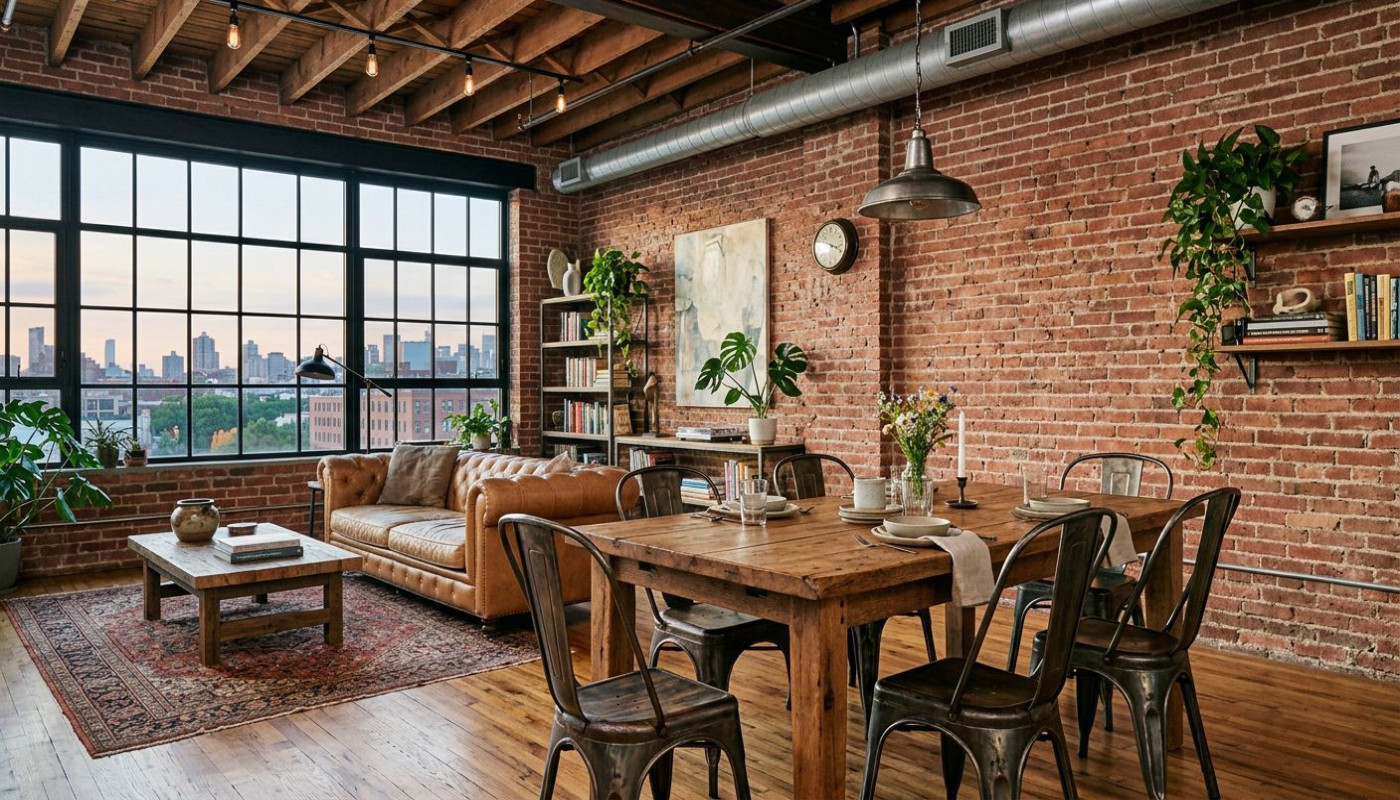 Comment intégrer des meubles industriels et en bois massif dans votre intérieur ?