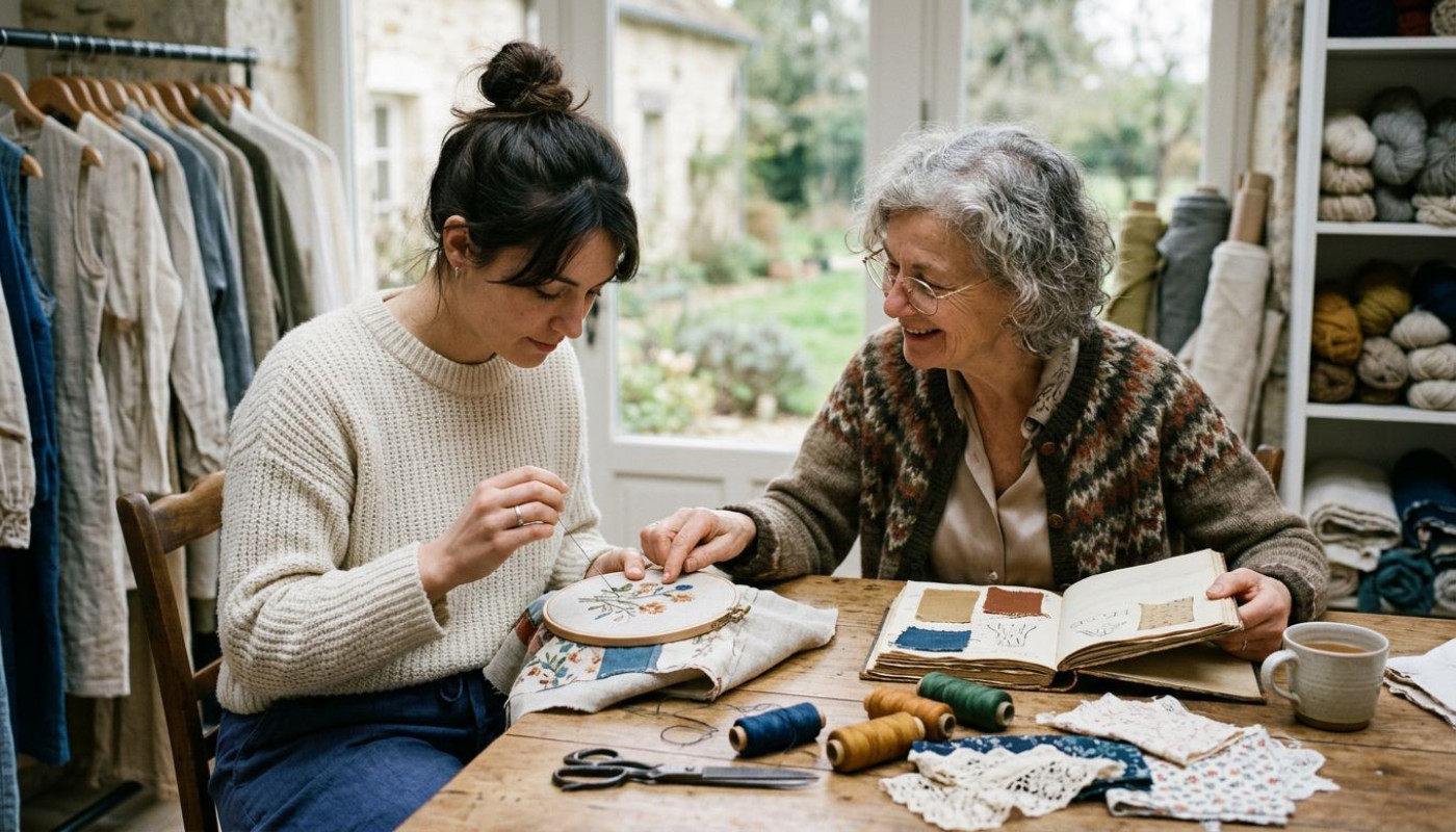 Mémoire textile : réinvention et transmission dans la mode féminine